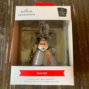 Hallmark Disney The Nightmare Before Christmas Mayor Holiday Ornament 2022 New